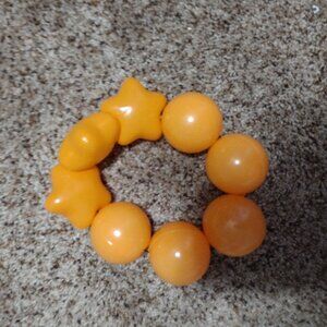 (DO NOT BUY) Orange fursuit bracelet